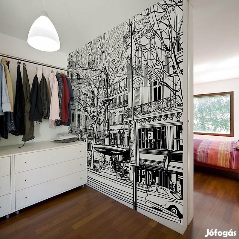 Fotótapéta - Párizs ceruzarajzon