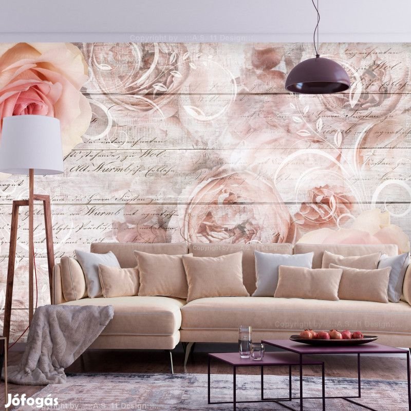 Fotótapéta - Pasztel rózsák