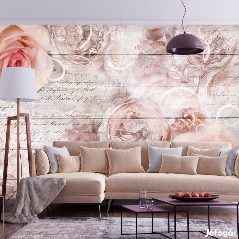 Fotótapéta - Pasztel rózsák