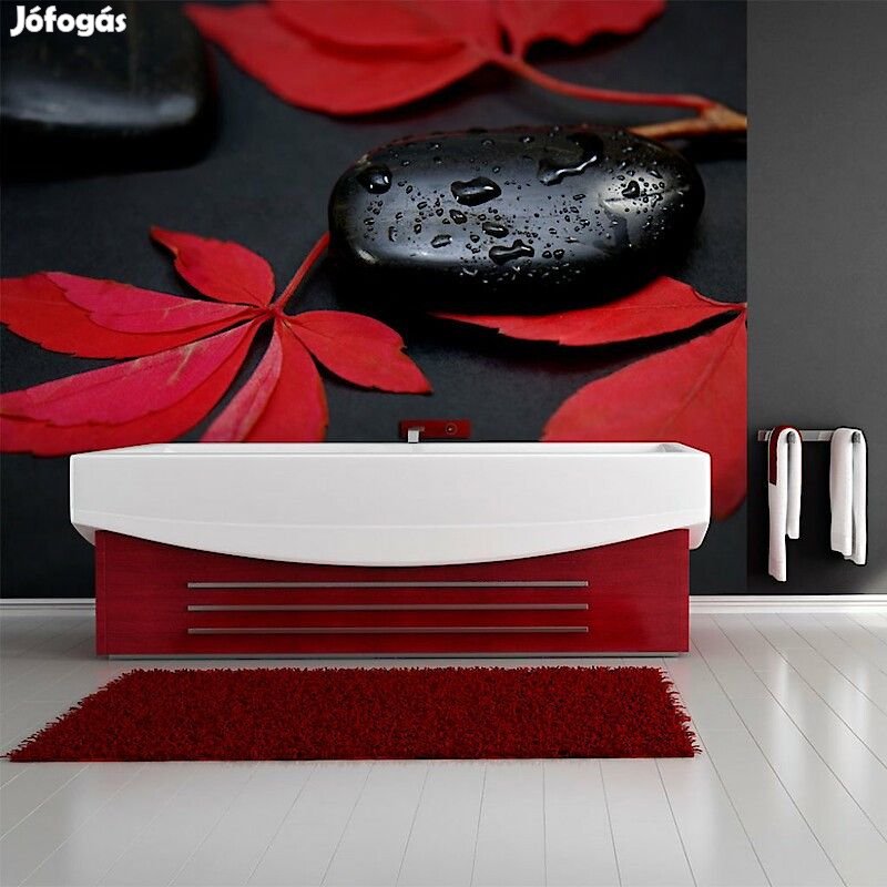 Fotótapéta - Piros, fekete kombináció