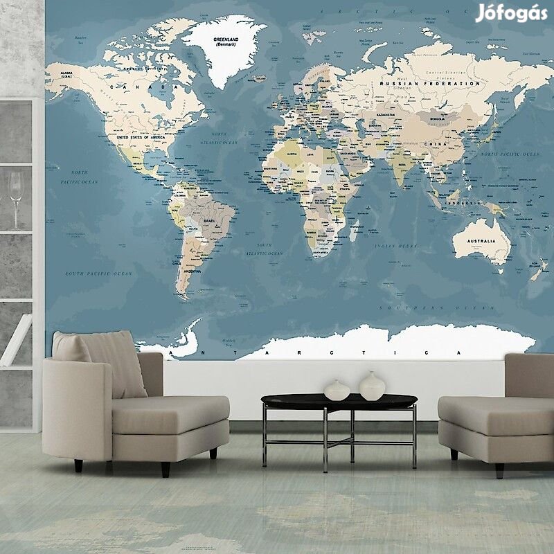 Fotótapéta - Régi világtérkép 3