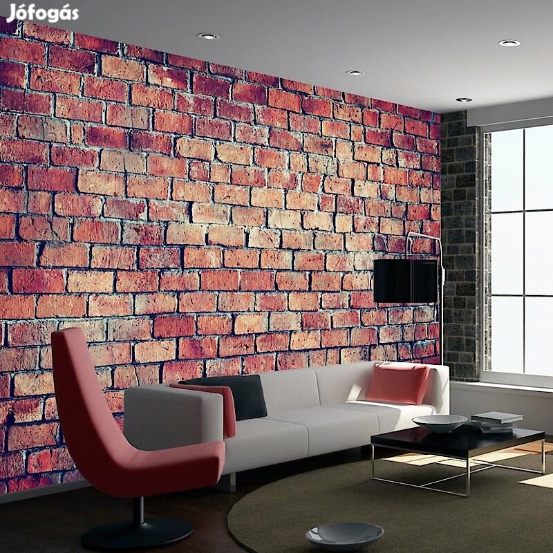 Fotótapéta - Régi vörös téglafal
