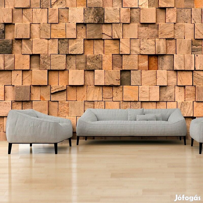 Fotótapéta - Réteges kőfal