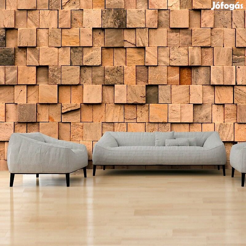 Fotótapéta - Réteges kőfal