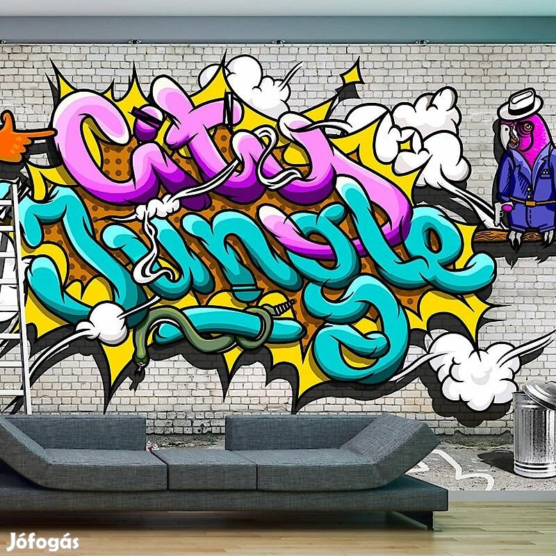 Fotótapéta - Rózsaszín papagáj