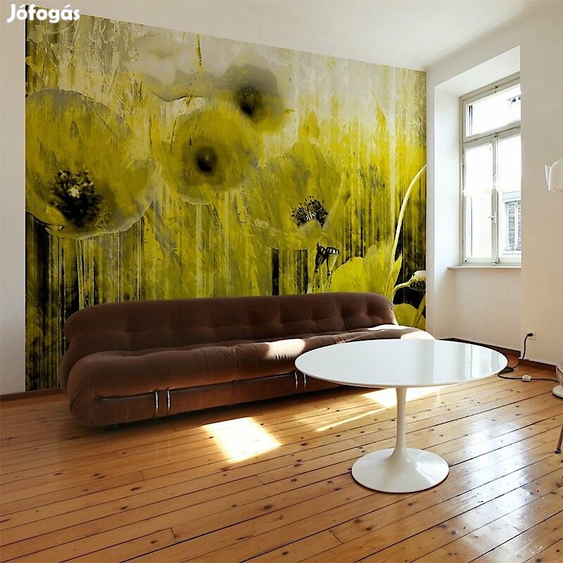 Fotótapéta - Sárgába burkolózva