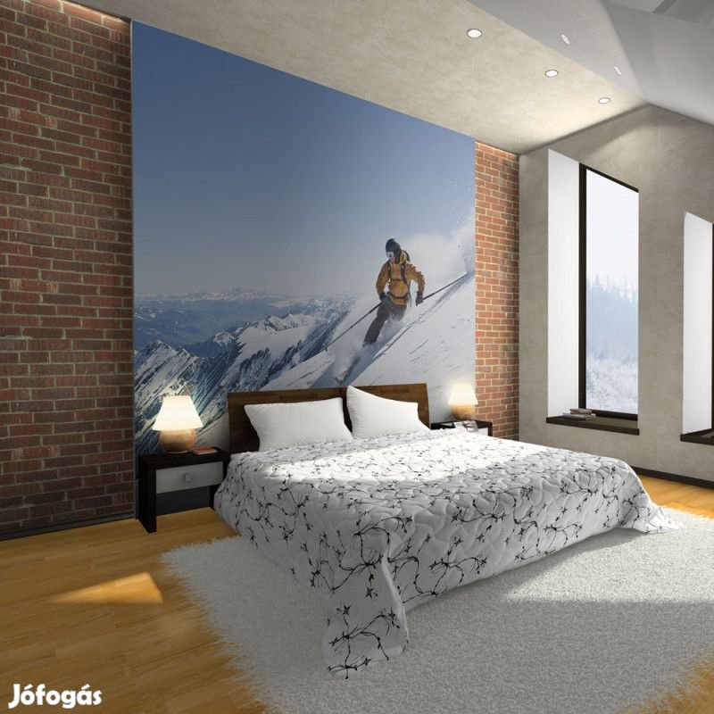 Fotótapéta - Síelés a hegyekben