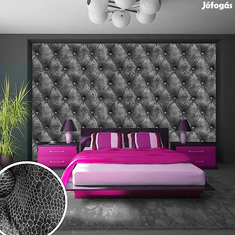 Fotótapéta - Sötétszürke bőr