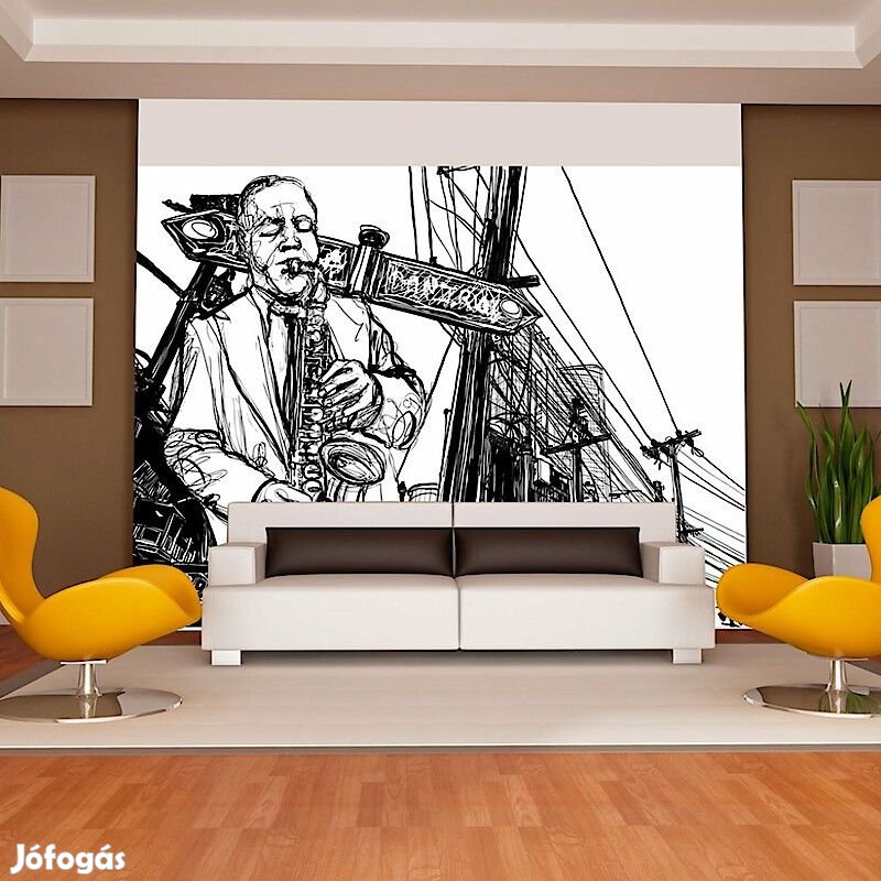 Fotótapéta - Szaxofon hangverseny a Broadway-en II