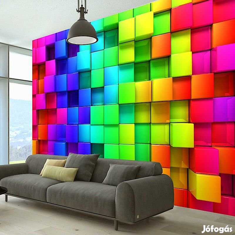 Fotótapéta - Színes falak