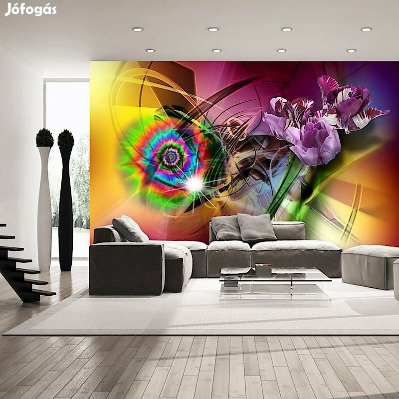 Fotótapéta - Színes tulipánok