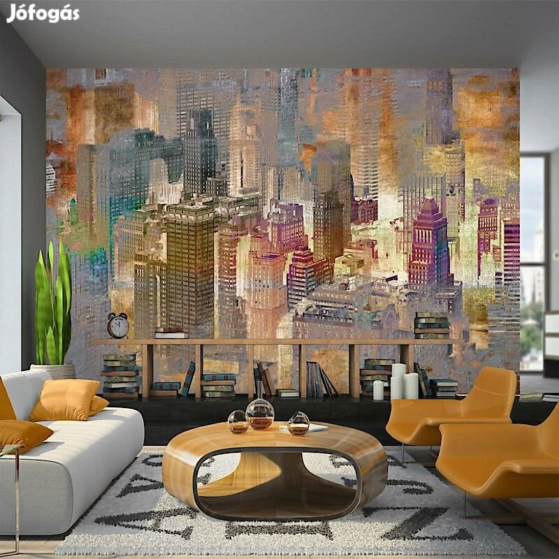 Fotótapéta - Színes város