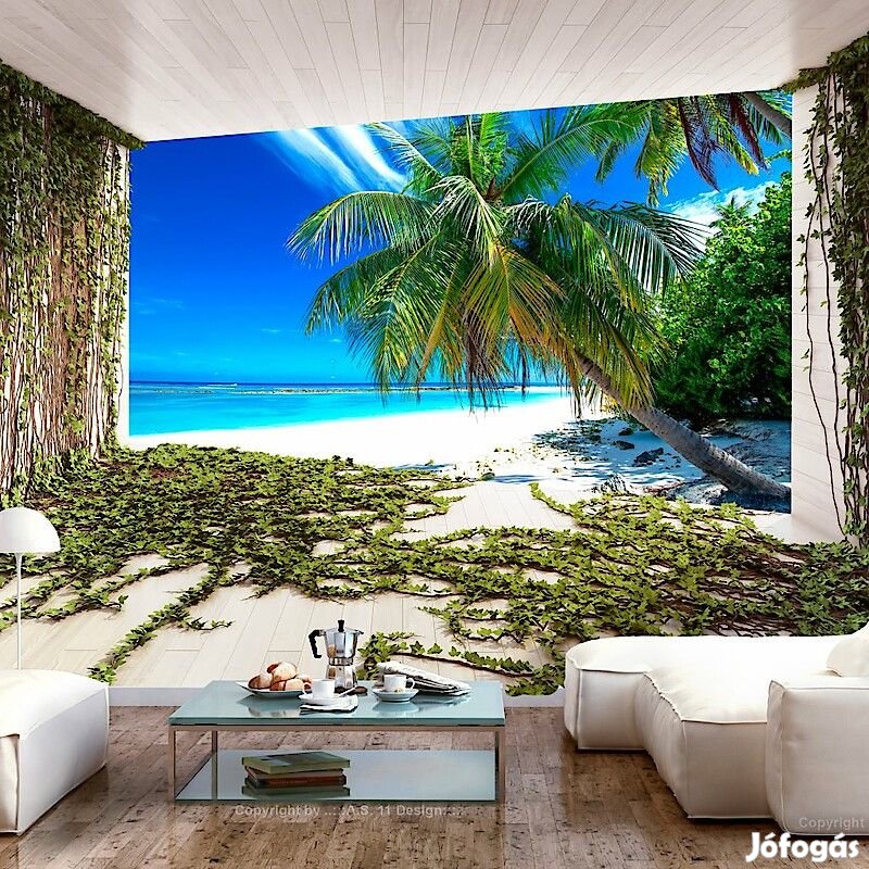 Fotótapéta - Tengerpart és borostyán