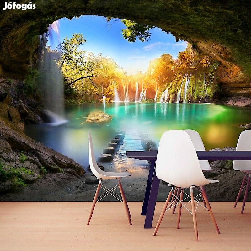 Fotótapéta - Türkiz tó