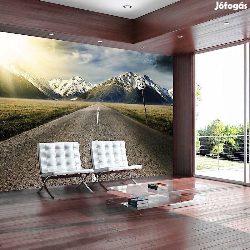 Fotótapéta - Út a hegyek lábához