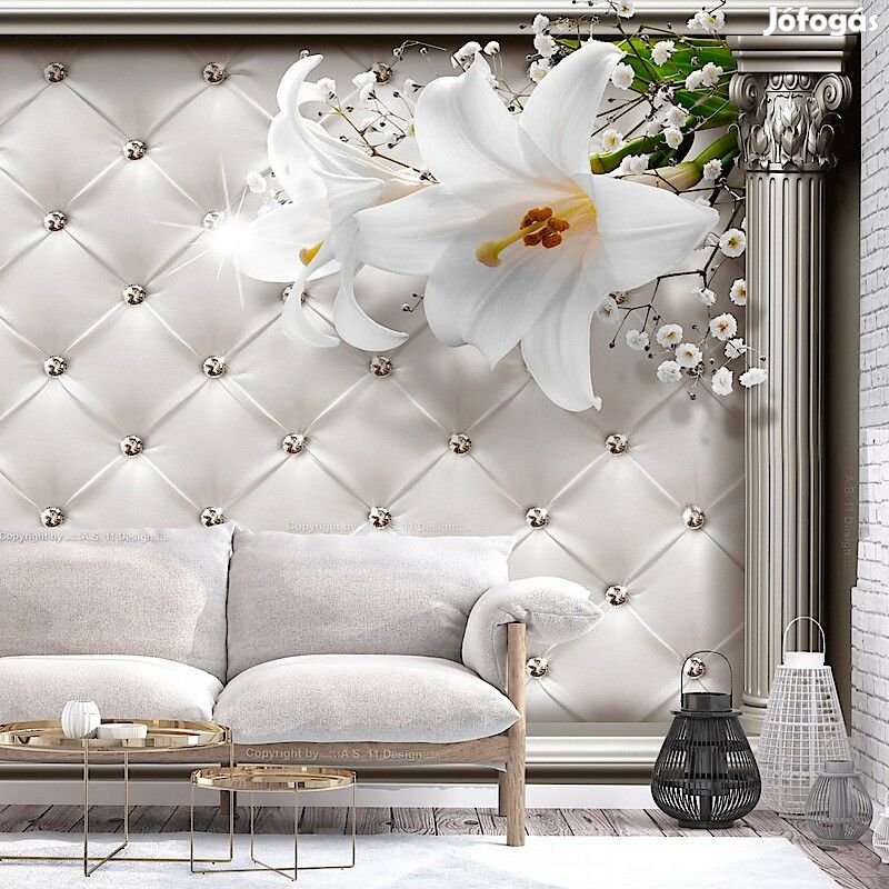 Fotótapéta - Virág oszloppal