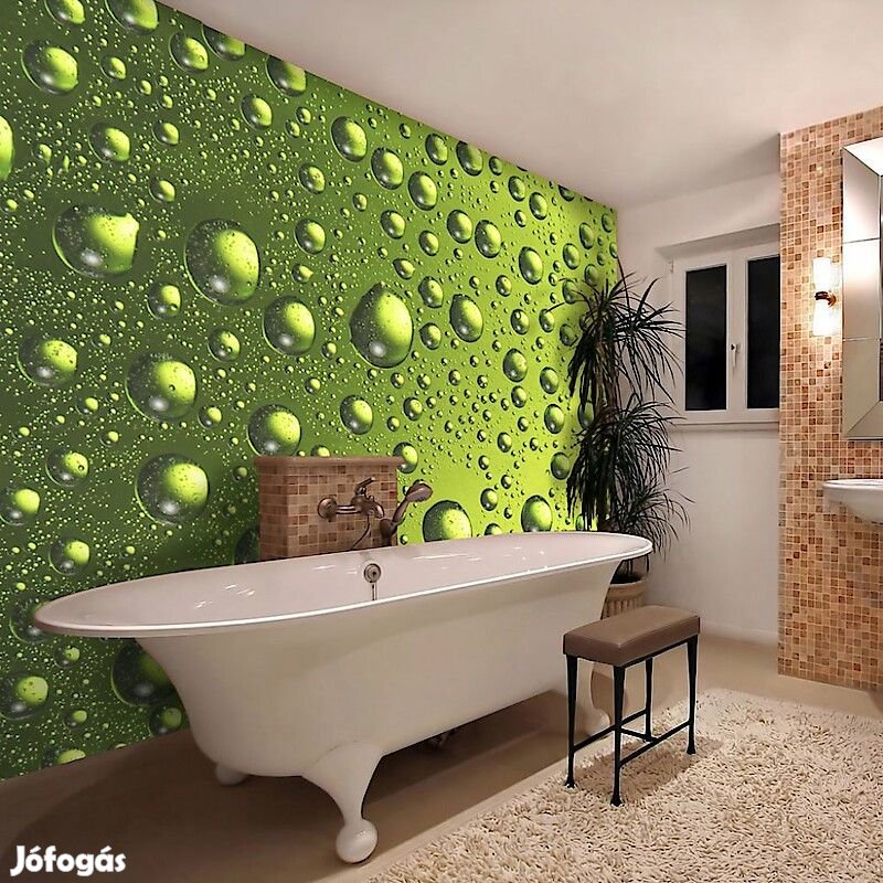 Fotótapéta - Vízcseppek az üveg sör