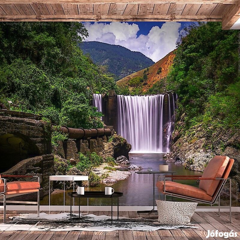 Fotótapéta - Vízesés erdőben