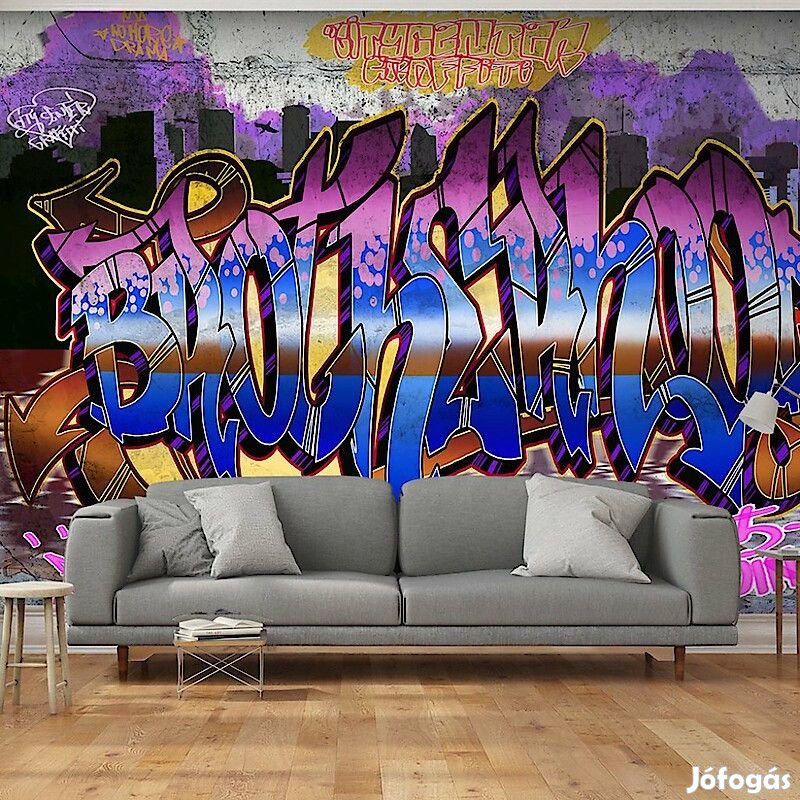 Fotótapéta - Színpompás falfestmény