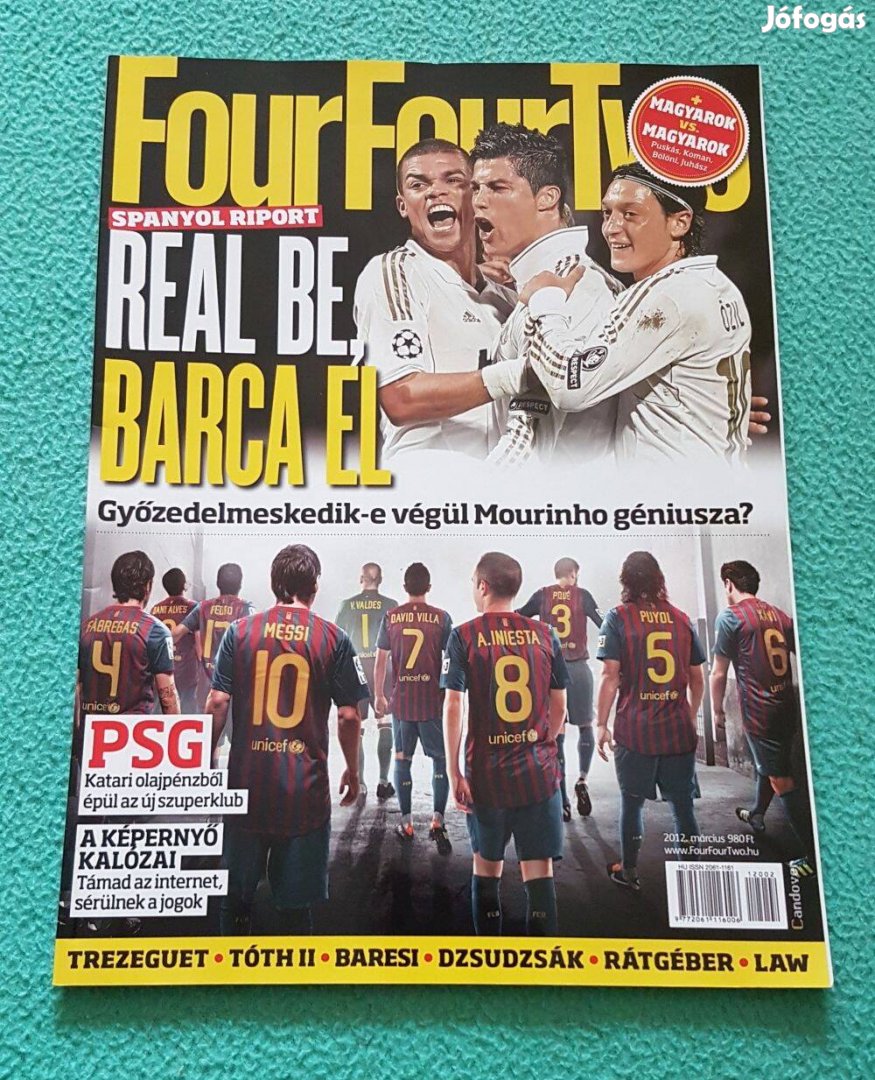 Fourfourtwo magazin - 2012márciusi szám