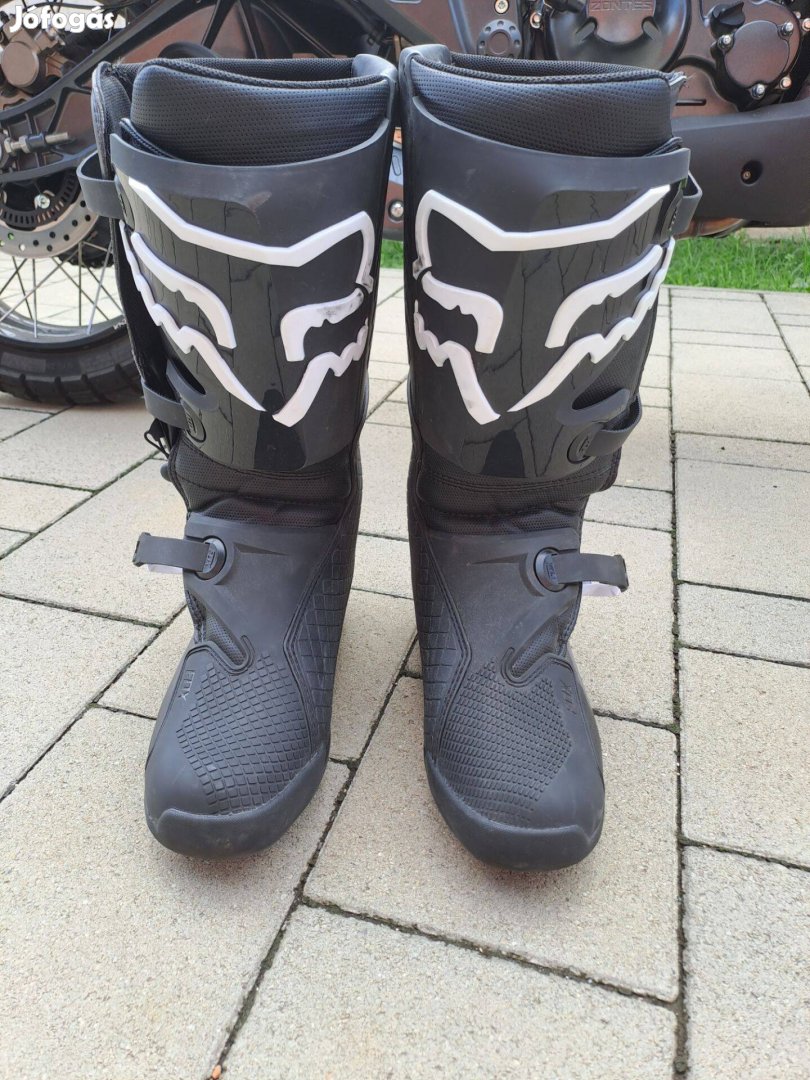 Fox Comp Boot Black - Enduro, Motocross - csizma