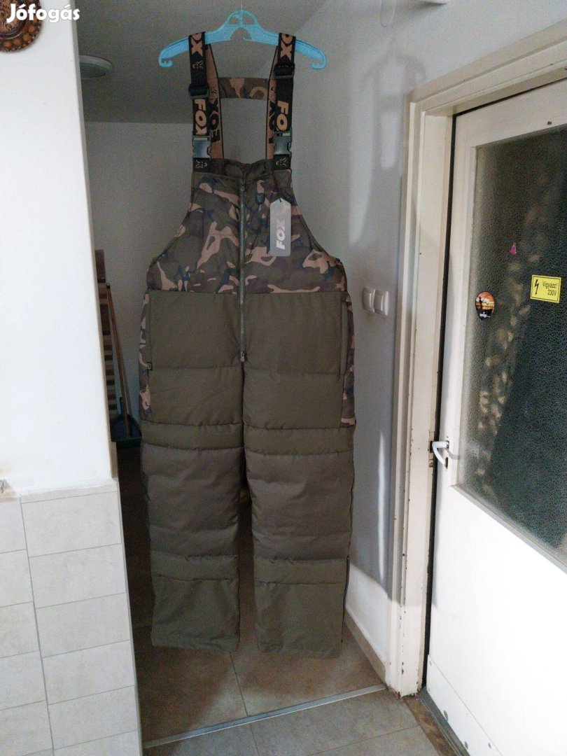 Fox RS Salopettes khaki camo xl ritka!