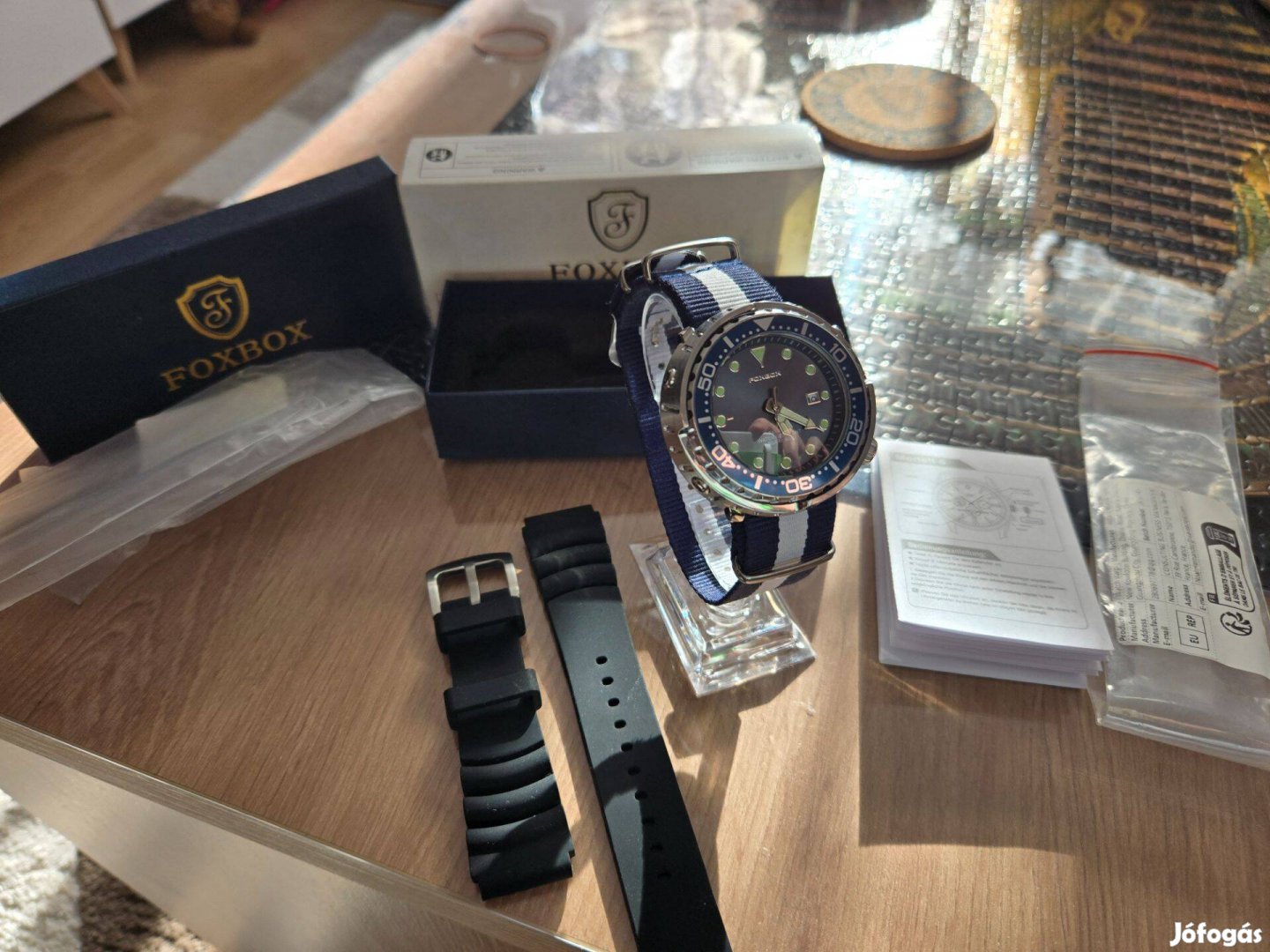 Foxbox/Seiko Tuna Homage karóra!Fox az árban!