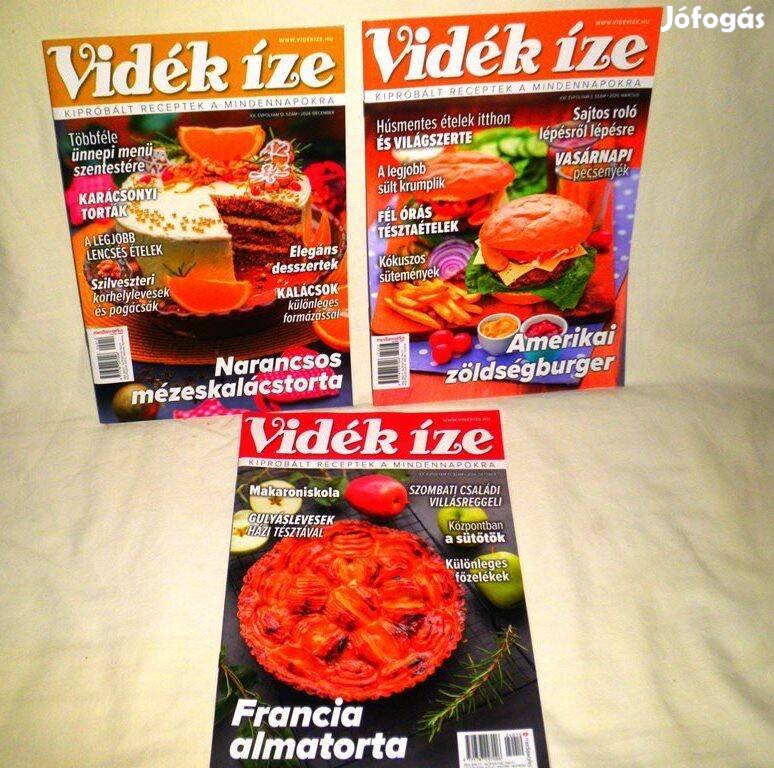 Fözés -sütés magazinok ( UJAK)