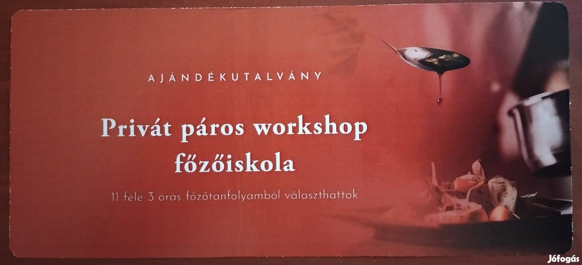 Főzőiskola workshop