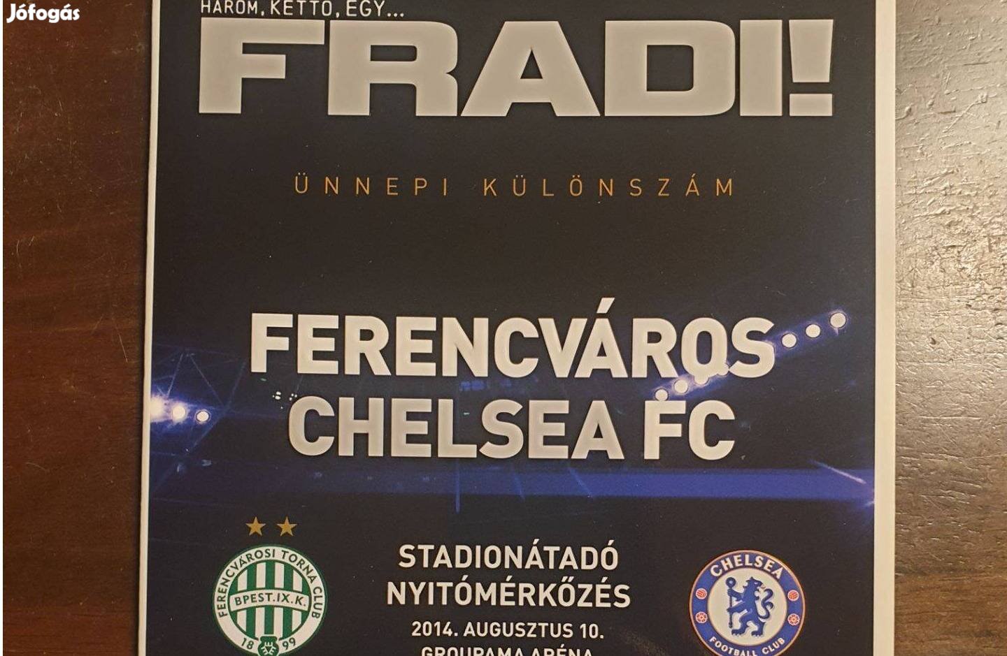 Fradi - Chelsea FC újság