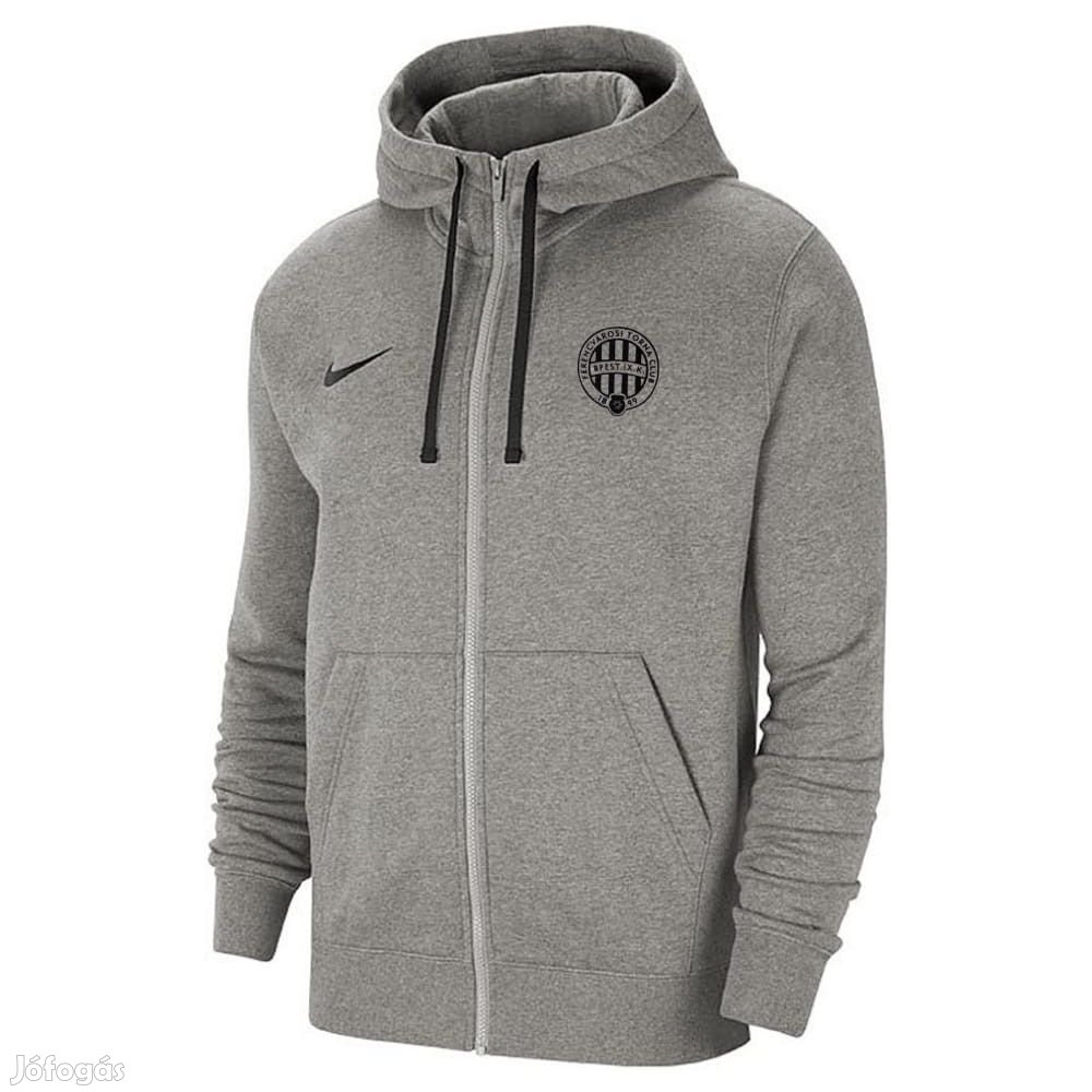 Fradi pulóver kapucnis felnőtt Nike zippes szürke