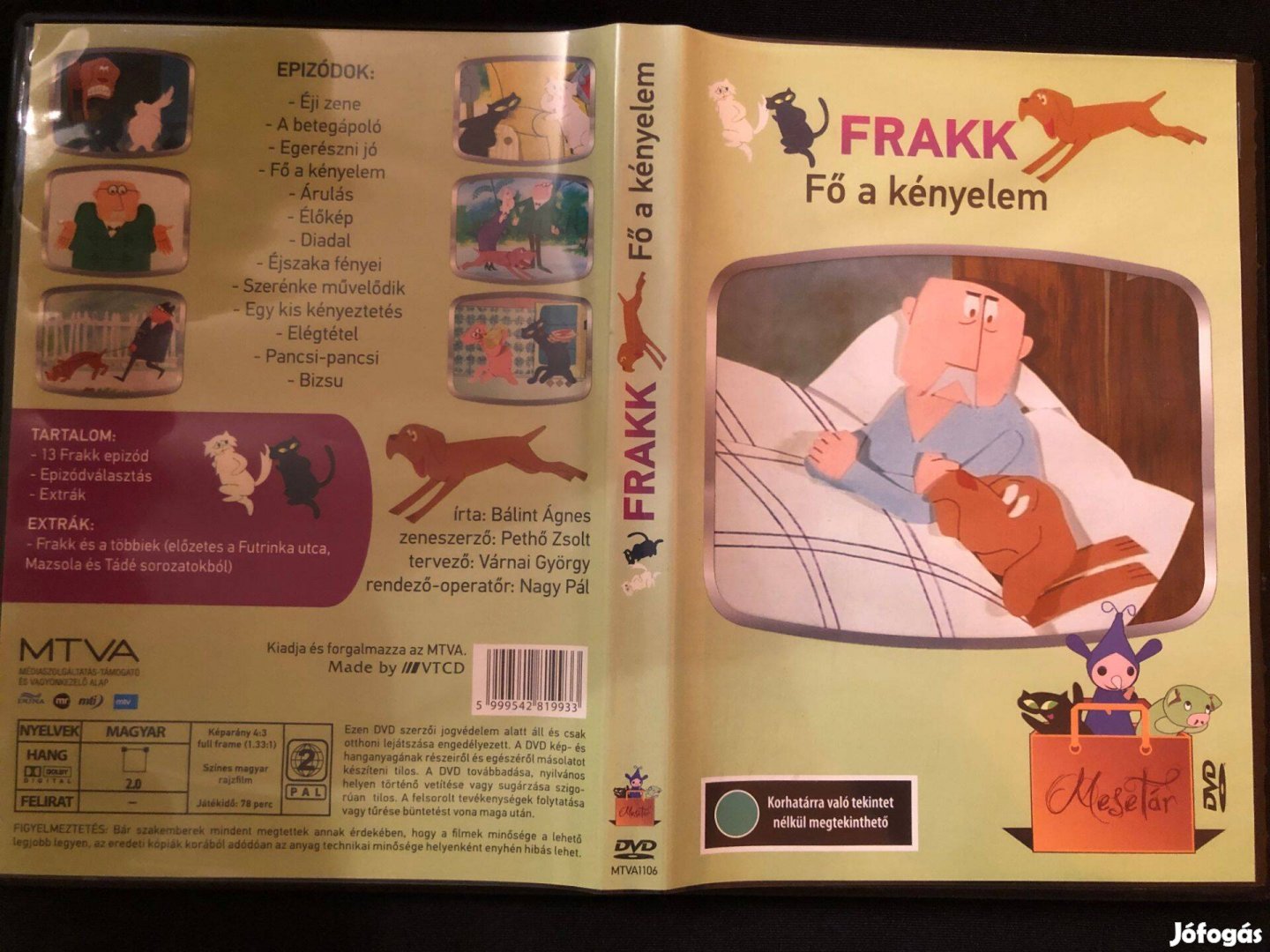 Frakk - Fő a kényelem DVD (ritkaság, karcmentes)