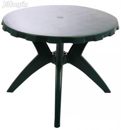 Franca 90 cm kerek kerti asztal  Zöld N