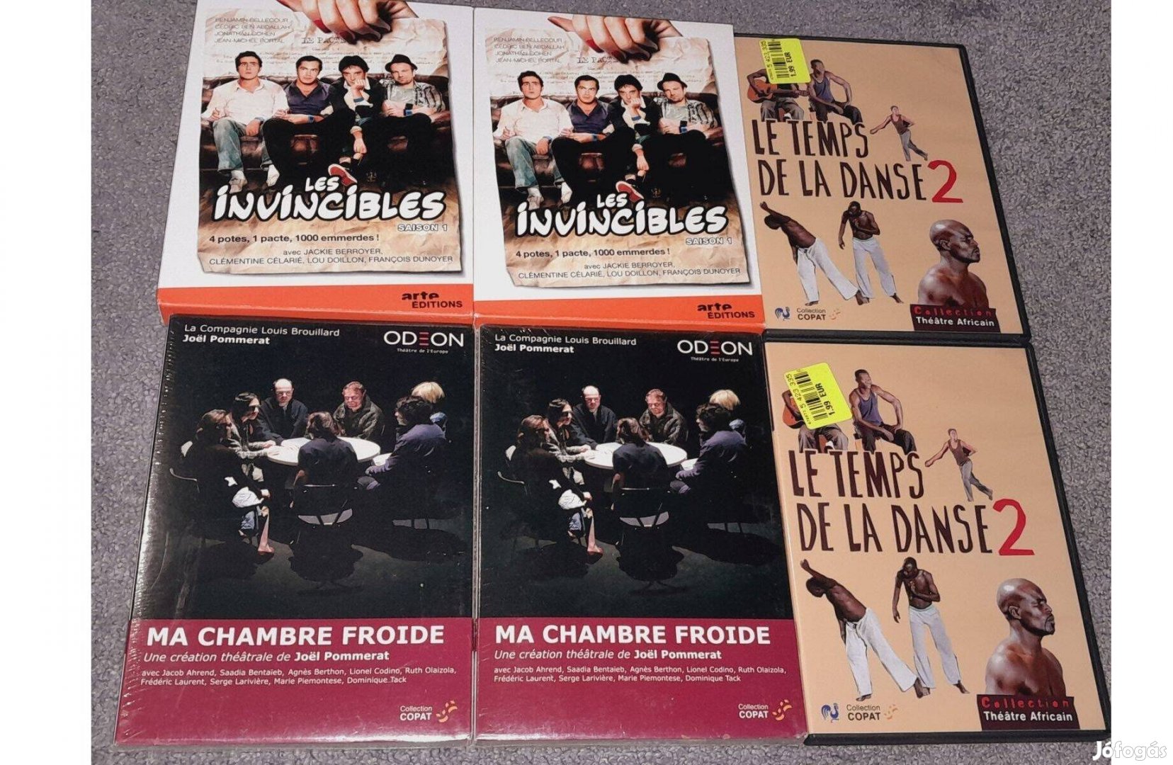 Francia DVD csomag - 10db DVD