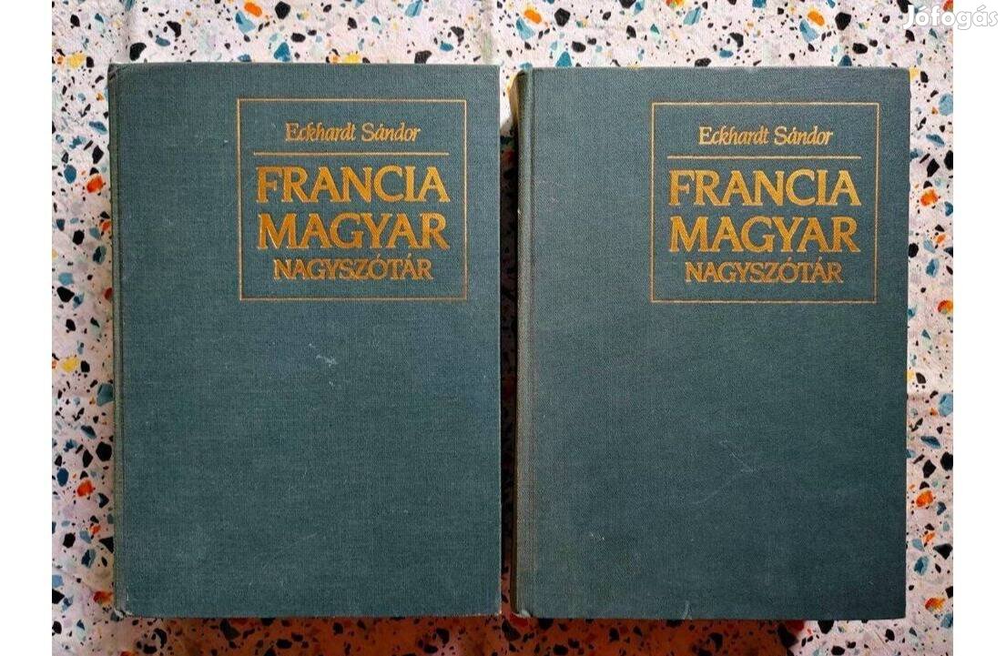 Francia-Magyar, Magyar-Francia Nagyszótár I.- II- Echardt