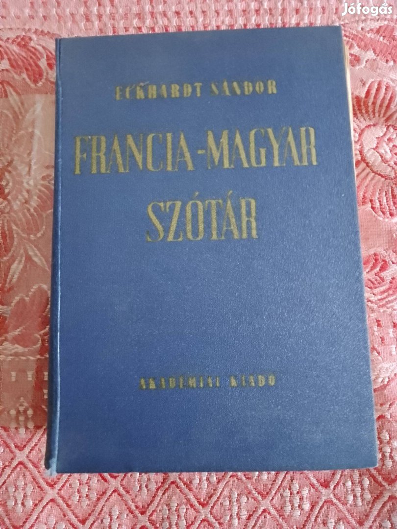 Francia-Magyar szótár