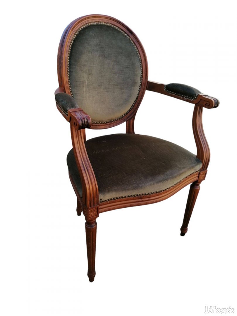 Francia barokk karosszék-fotel