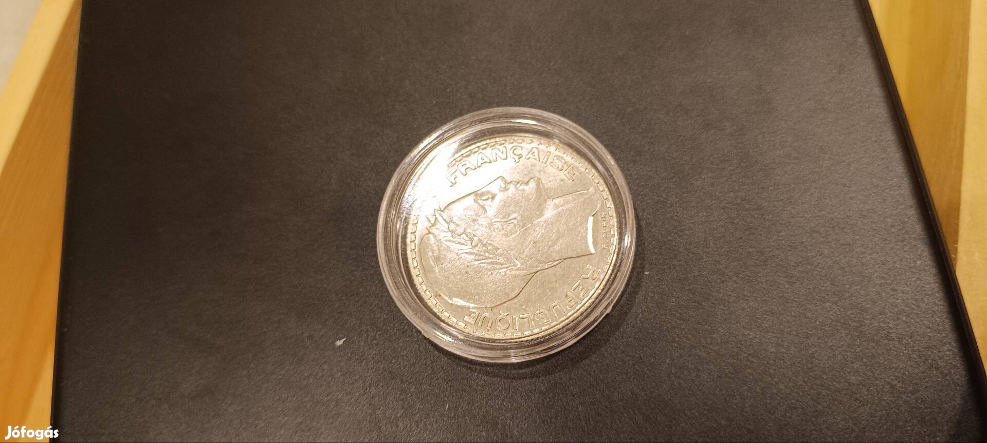 Francia ezüst 10 frank 1938
