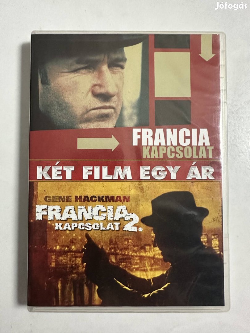 Francia kapcsolat 1,2rész dvd