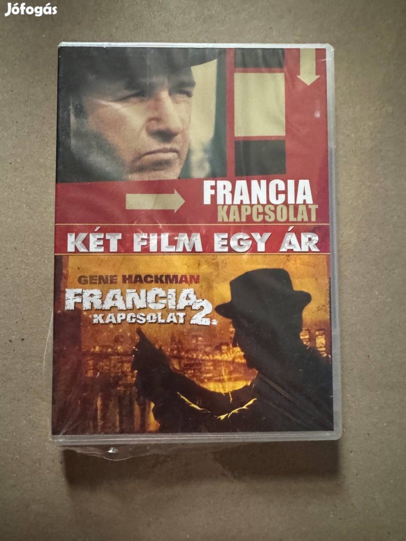 Francia kapcsolat 1,2rész dvd