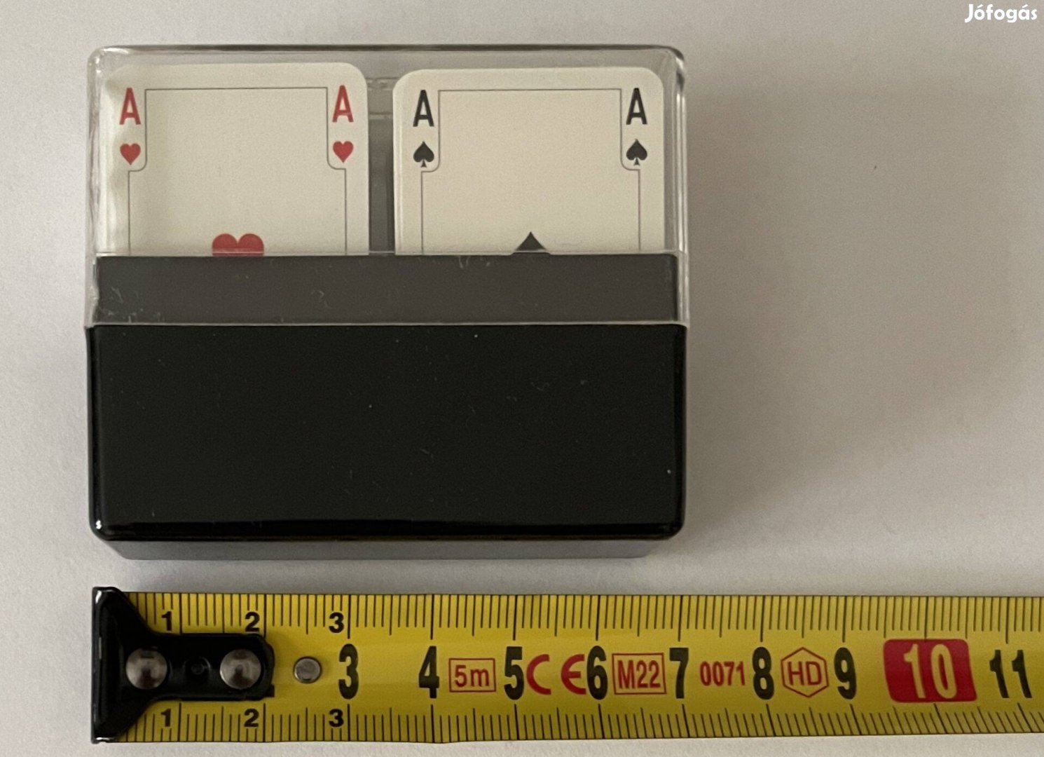 Francia kártya Mini Kártya poker 2 pakli saját dobozában ritka