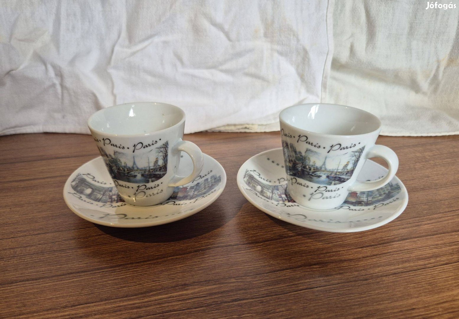 Francia kávés duó készlet
