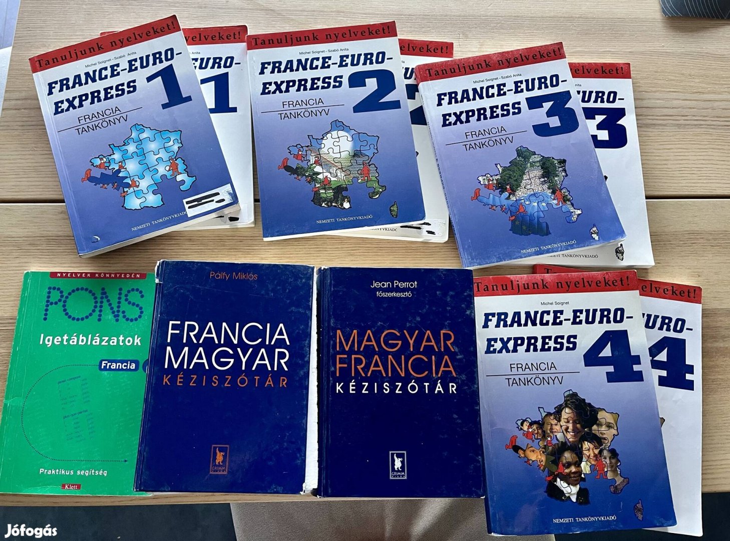 Francia szótárak es france euro express könyvek es munkafuzetek 