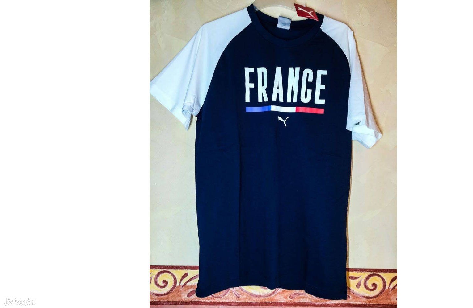 Francia válogatott EURO2020 eredeti Puma póló (M, L, XL, 2XL)