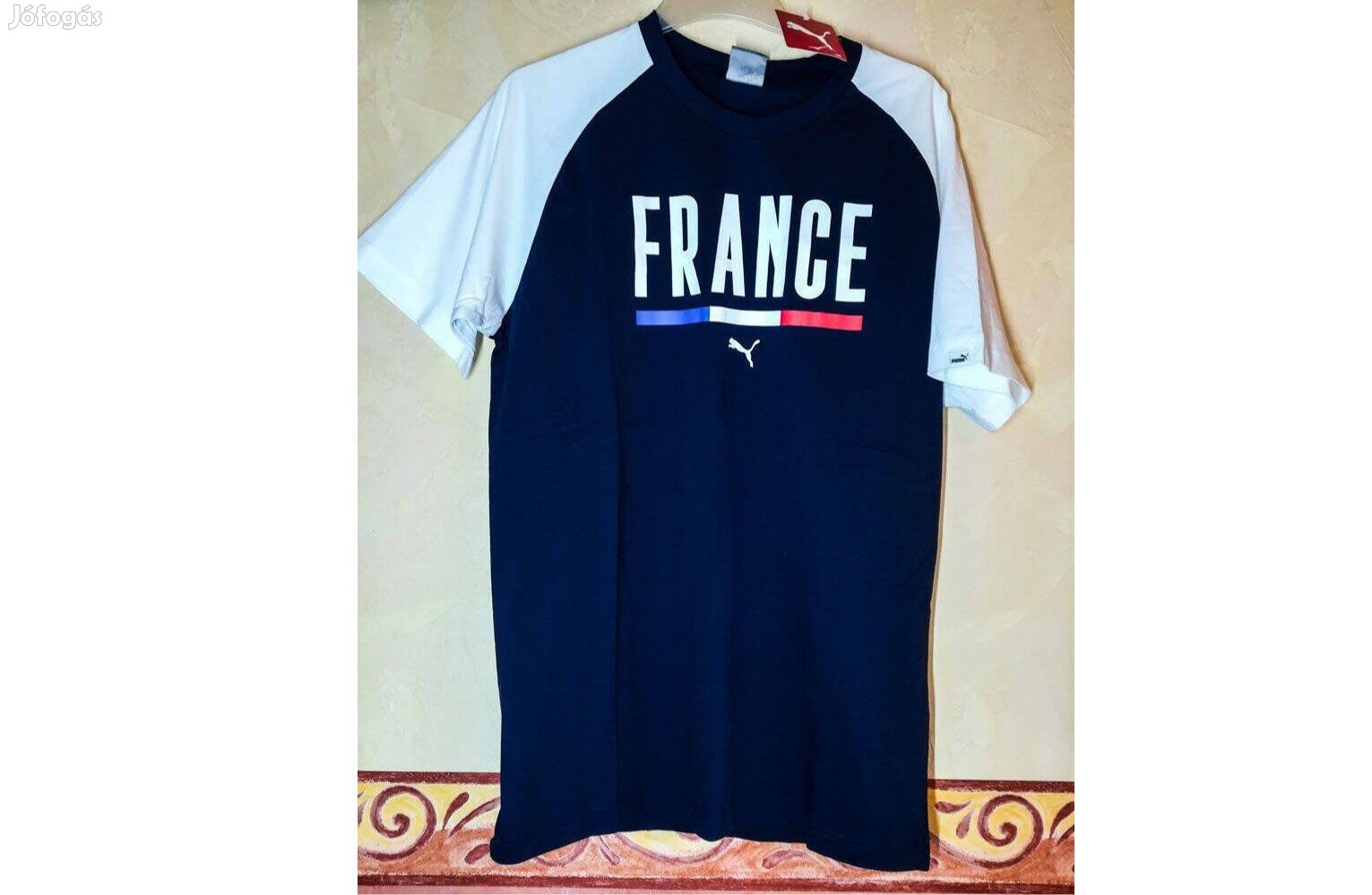 Francia válogatott EURO2020 eredeti Puma póló (M, L, XL, 2XL)