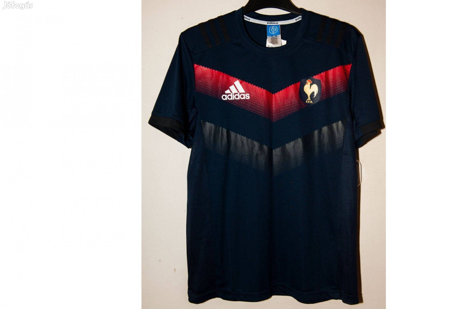 Francia válogatott eredeti adidas focimez (L)