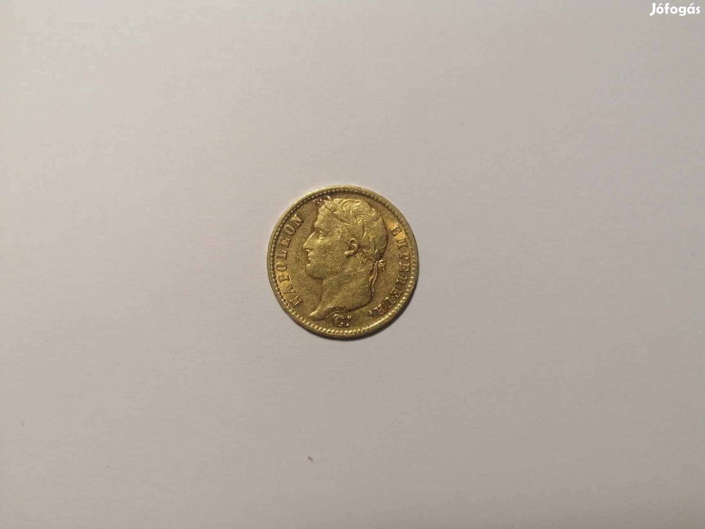 Franciaország 1812. I. Napóleon arany, 20 frank