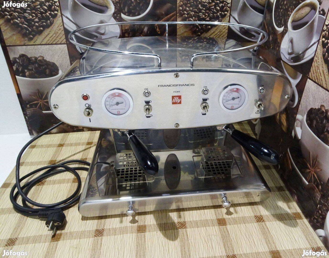 Francis Francis X2 Illy karos kávégép kávéfőző presszógép Hibás