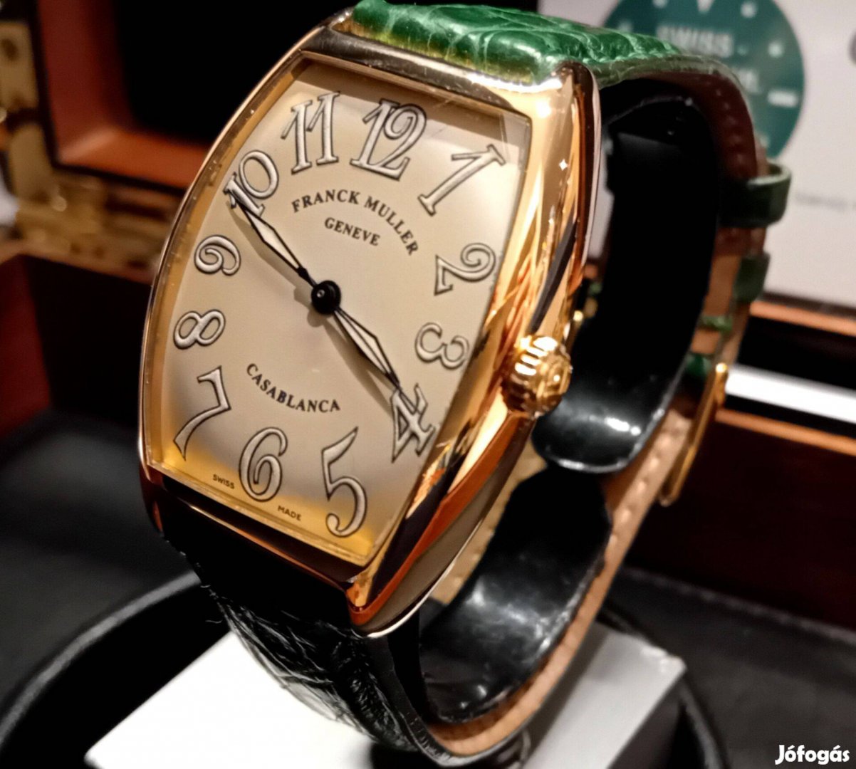 Franck Muller Casablanca 18k gold komplett karóra eladó,cserélhető