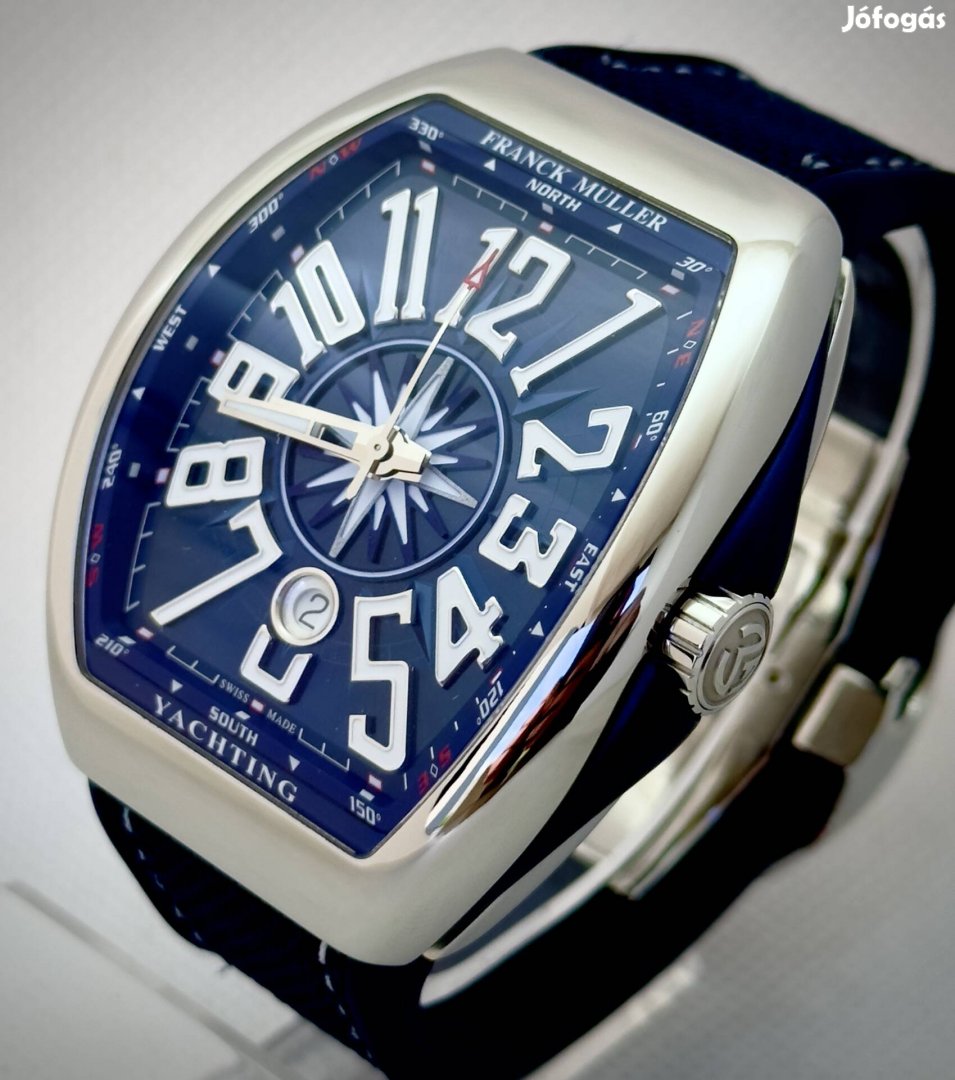 Franck Muller Vanguard Yachting blue dial